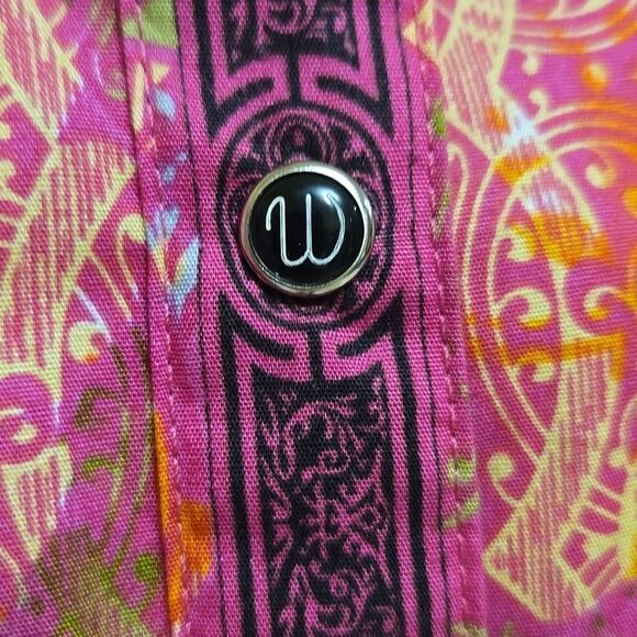 Wrangler Pink Pearl Snap Long Sleeve Western Shirt Size XL Cowgirl Country Rodeo - Picture 9 of 16